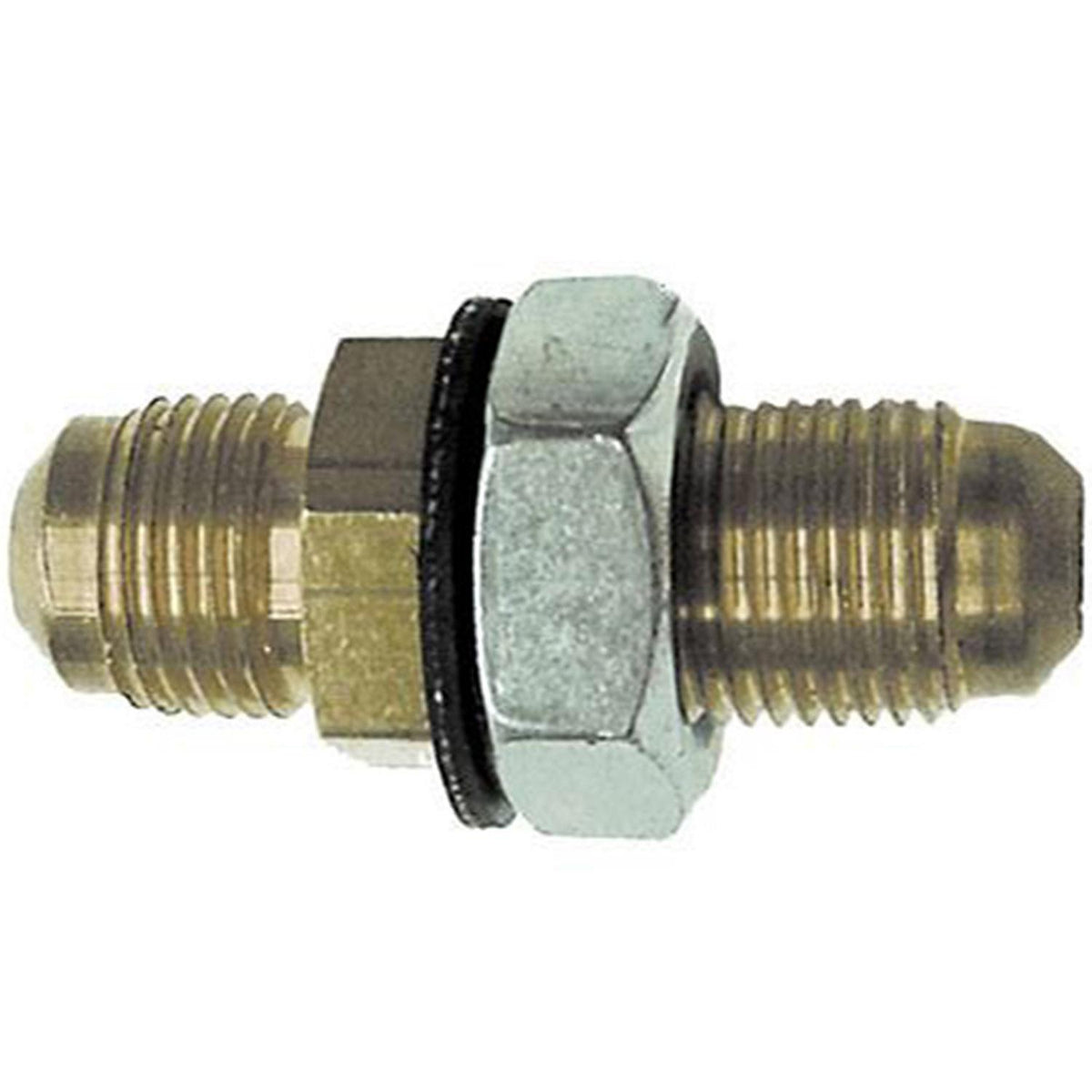 Marshall Excelsior MEC MESTF33P Bulkhead Straight Flare Fitting-Brass - MESTF33-1 - image 2