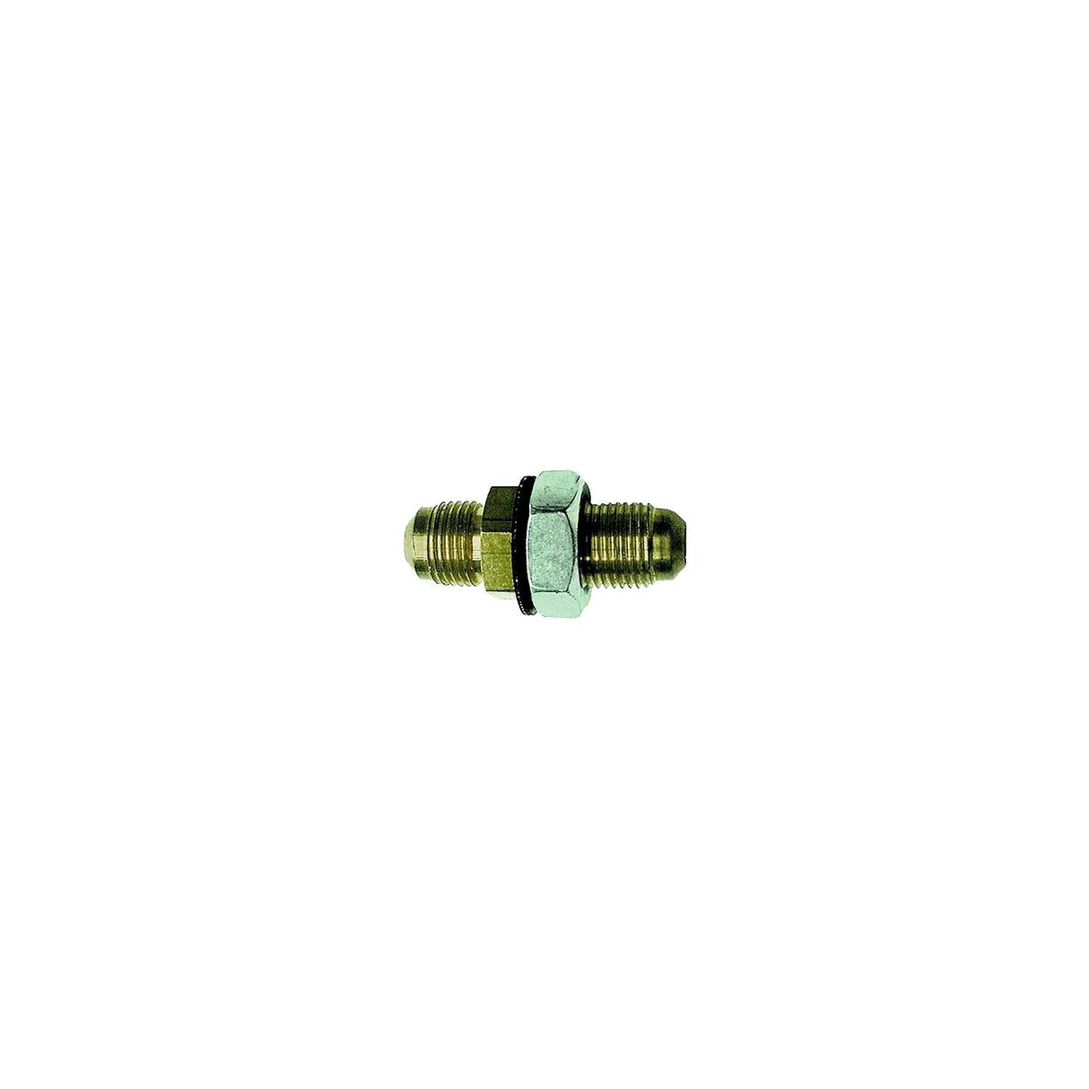 Marshall Excelsior MEC MESTF33P Bulkhead Straight Flare Fitting-Brass - MESTF33-1 - image 1