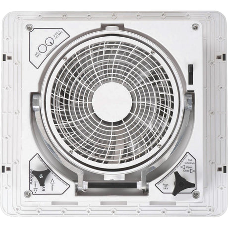 Maxxair 0062000 Maxxfan Pivot, Smoke,12.6V - image 3