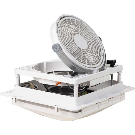 Maxxair 0062000 Maxxfan Pivot, Smoke,12.6V - image 2