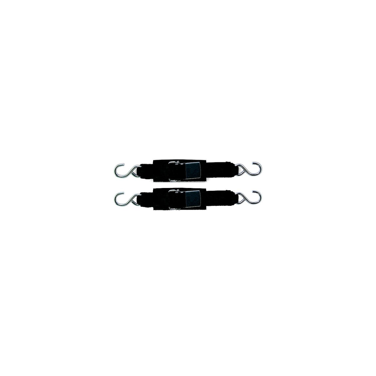 BoatBuckle F12066 Stainless Steel Kwik-Lok Transom Tie-Downs, 2" x 4', 2/pk, 12 packs/case - image 1