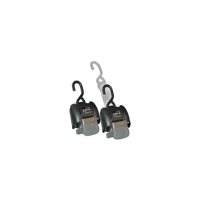 BoatBuckle G2 Retractable Transom Tie-Downs Stainless Steel Up to 43" (2 Per Pack) - F14256 - image 1