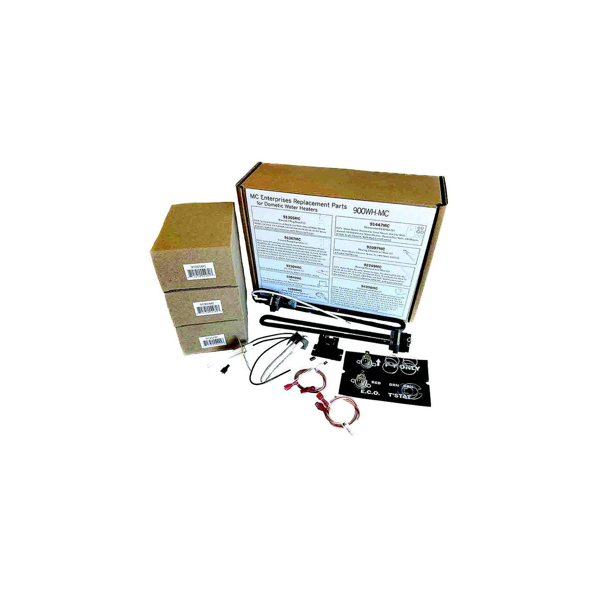 Mc Enterprises MC Enterprise 900WHMC Dometic Water Heater Replacement Parts Kit - 900WH-MC