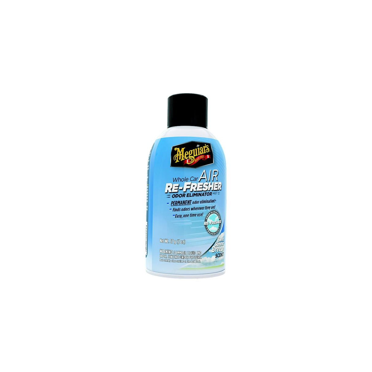 Meguiar's Whole Car Air Refresher Odor Eliminator - Summer Breeze Scent [G16602] - official Meguiar's product image 3