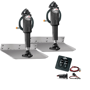 Lenco Marine Lenco 9" x 12" Standard Trim Tab Kit w/Standard Integrated Switch Kit 12V - 15104-102