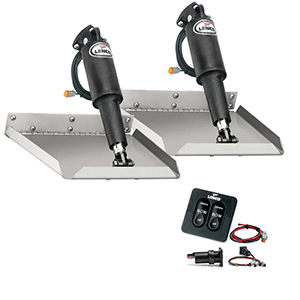 Lenco Marine Lenco 12" x 18" Edgemount Kit w/Standard Tactile Switch Kit 12V - TT12X18E