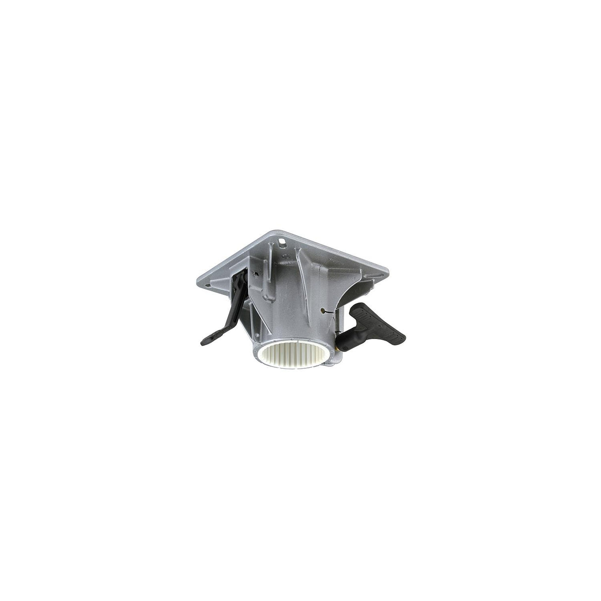 Garelick EEz-In 99026 Spider Swivel Fluted Silver Marine Boat