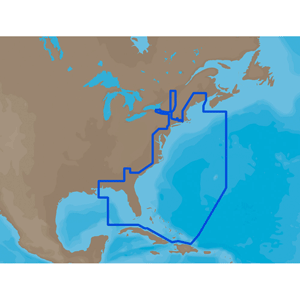 C-MAP MAX NA-M022 - U.S. East Coast & The Bahamas - SD&trade; Card - M-NA-M022-MS