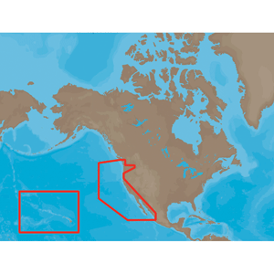 C-MAP MAX NA-M024 - U.S. West Coast & Hawaii - SD&trade; Card - NA-M024SDCARD