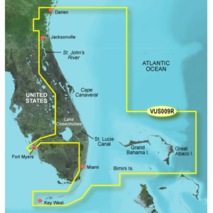 Garmin BlueChart&reg; g3 Vision&reg; HD - VUS009R - Jacksonville - Key West - microSD&trade;/SD&trade; - 010-C0710-00