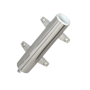 Lee's Tackle Lee's Stainless Steel Heavy Duty Bulkhead Mount w/Swivel Base 2.25" OD X 10.5" Tube - RH570