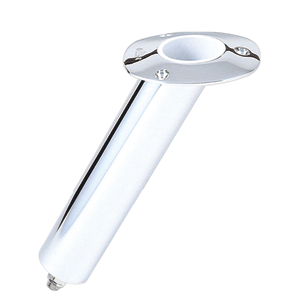 Lee's Tackle Lee's 30° Stainless Steel Swivel Base Flush Mount Rod Holder - Medium - 2" OD X 6.5" Tube f/Small Bent Butts - RH5165