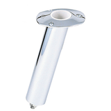 Lee's Tackle Lee's 15° Stainless Steel Swivel Base Flush Mount Rod Holder - Medium - 2" OD X 6.5" Tube f/ Small Bent Butts - RH5169H