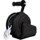 Powerwinch Select Series Winch 1,600lb, 8" Crank Arm - Carbon Black [21400-W-1600-8-B-R] - official Powerwinch product image 2