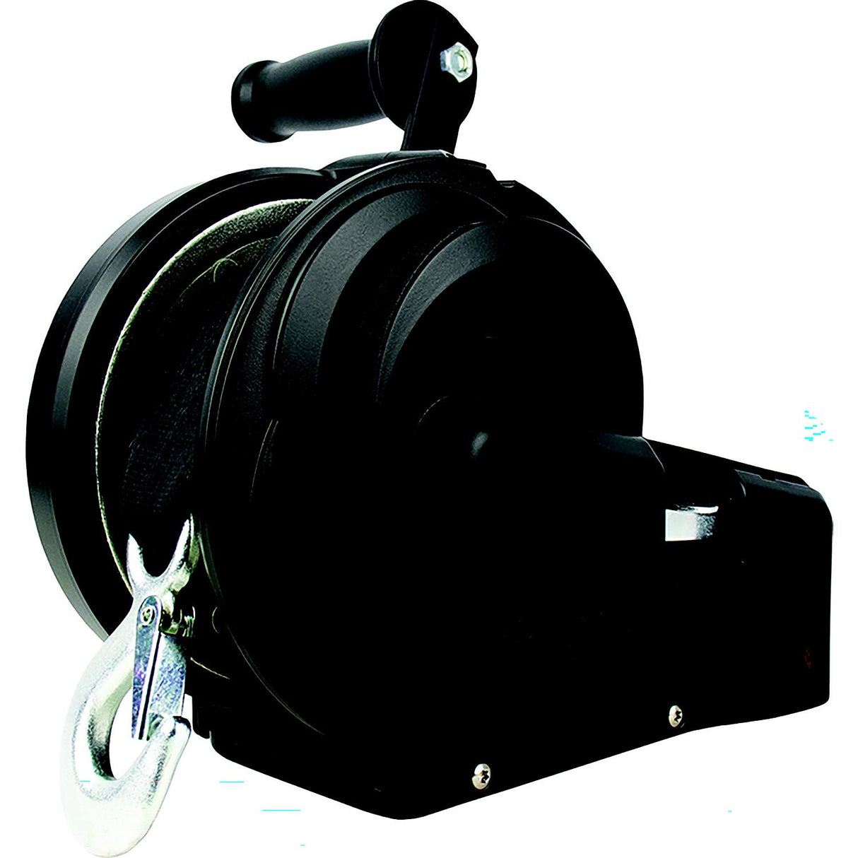 Powerwinch Select Series Winch 1,800lb, 2 Speed, 8" Crank Arm - Carbon Black [21400-W-1800-8-B-R] - official Powerwinch product image 6