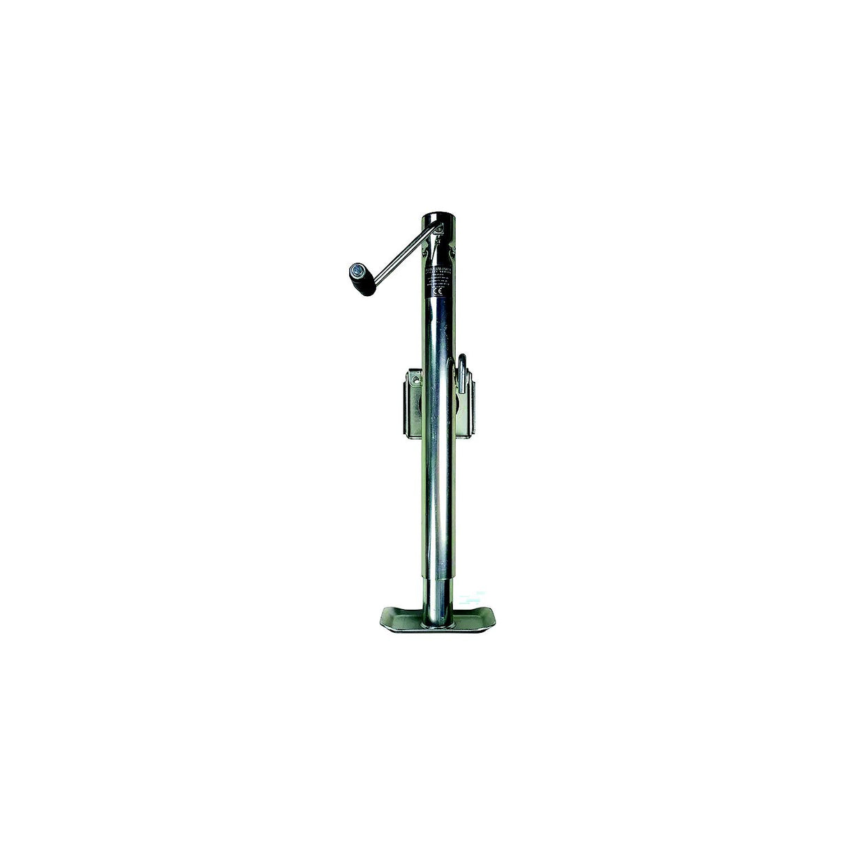 Powerwinch Utility Series Jack - 2500lb, Bolt-On, Flat Plate, Zinc [21500-J-2500-BF-Z-R] - official Powerwinch product image 3