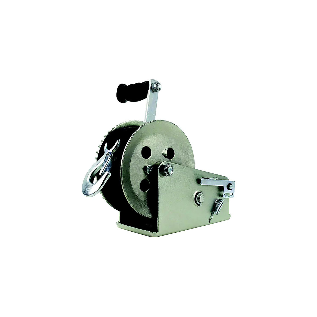Powerwinch Utility Series Winch 1,800lb, 2 Speed, 8" Crank Arm - Zinc [21500-W-1800-8-Z-R] - official Powerwinch product image 3