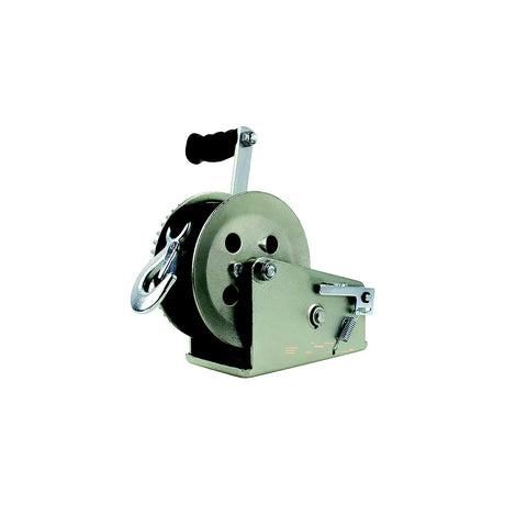 Powerwinch Utility Series Winch 2,500lb, 2 Speed, 8" Crank Arm - Zinc [21500-W-2500-8-Z-R] - official Powerwinch product image 2
