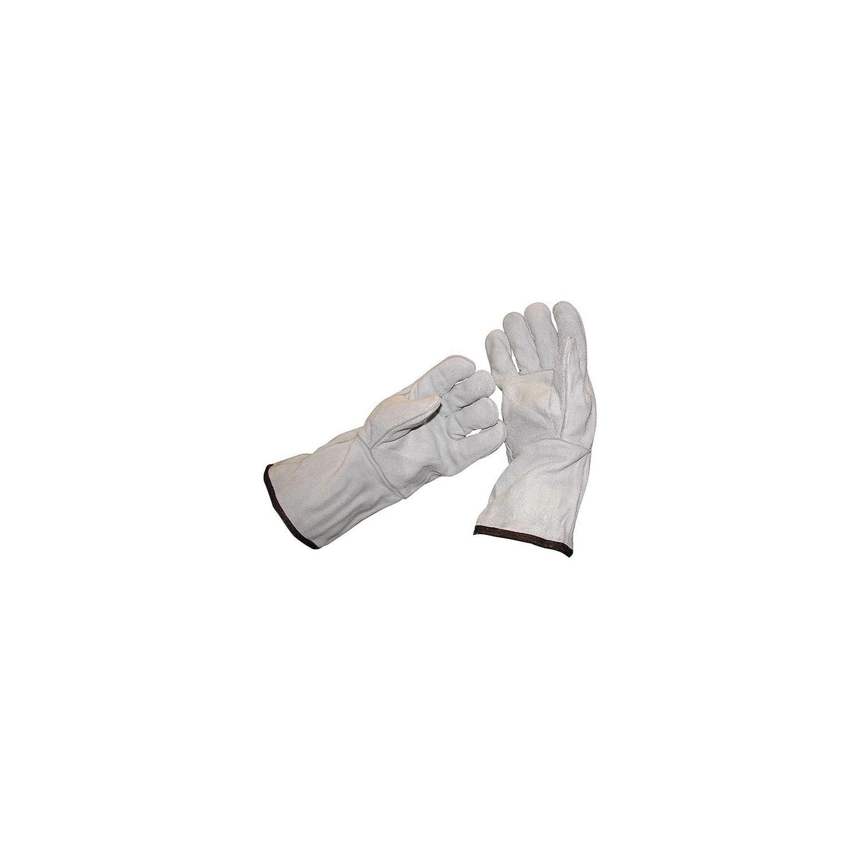 Shrinkwrap Accessories Long Cuff Leather Safety Gloves - DS-009 - image 1