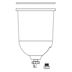 Racor Clear Bowl Kit for 900/1000 FH - RK11-1938 - image 1
