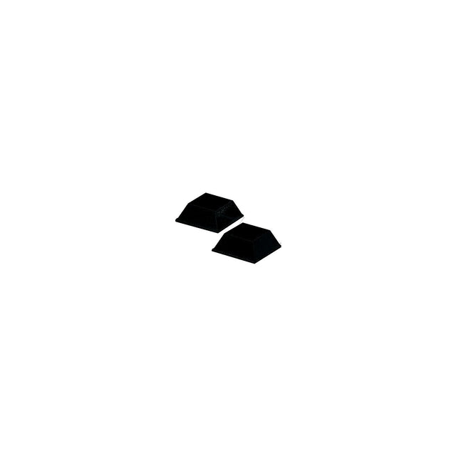 Taylor Made Taylor Adhesive-Backed Rubber Door Pads 3/4" x 3/4" (2 per Pack) - 2020108839 - image 1