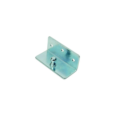 Taylor Made Products Zinc Plated Gas Lift Hardware, Angled Mounting Bracket w/Ball Stud - 2020108914