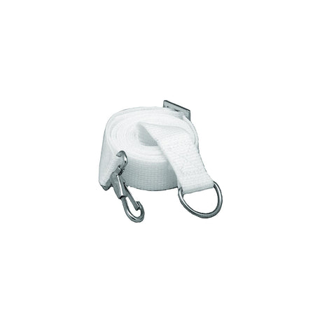 Taylor Made Products Taylor 2000 Adjustable Tie-Down Strap 6' Long With Stainless Steel Ring on One End and Snap on Other