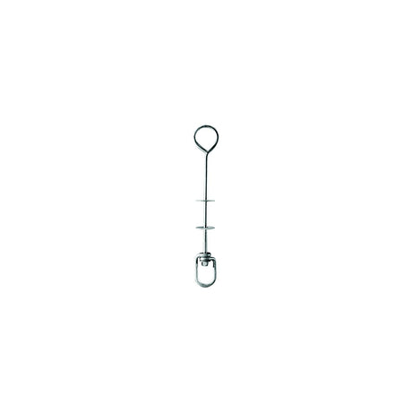 Taylor Made Products Taylor Buoy Hardware 1/2" Diameter Galvanized Rod With 4" long Swivel - 2020108688