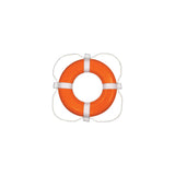 Taylor Made Foam Ring Buoy - 20" - Orange w/White Grab Line [363] - official Taylor Made product image 2