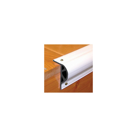 Taylor Made Products Dock Pro Vinyl Dock Edging P-Shape 3-1/8" H x 2" W x 10' L, White - 2020108539