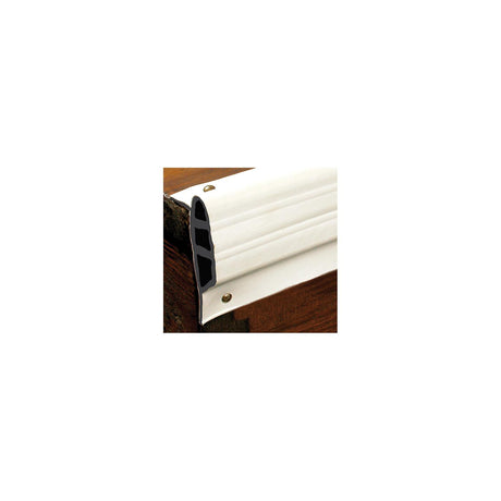 Taylor Made Products White, Medium Double Molded Vinyl Dock Edging. 10' Straight - 2020137554