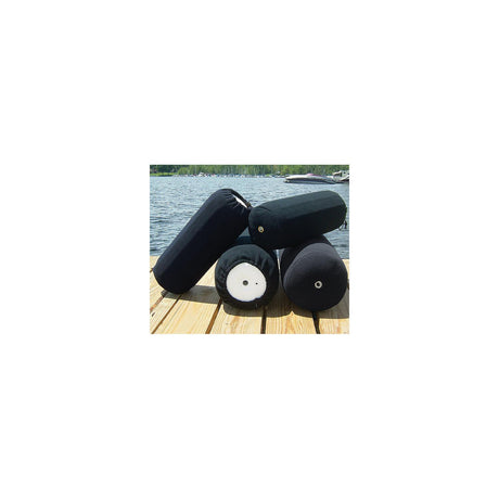 Taylor Made Products Taylor 9032 Fleece Fender Boots for Center Rope Tube Fenders, 10" x 26", Black - 2020108387