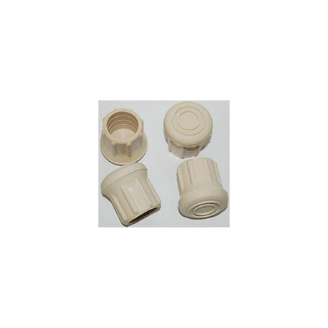 Taylor Made Products Taylor Rubber Chair Tips - White (4 Per Pack) - 2020108554