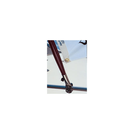 Taylor Made Products Taylor Stainless Steel Rail Mount Flag Socket Fits 3/4" to 7/8" Poles and Mounts To 7/8" to 1-1/4" Rails