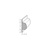 Taylor Made Products Taylor Perimeter Single Dock & Post Bumper Medium 4-1/2" W x 1-3/4" D - 2020108594 - official Taylor Made product image 2