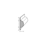 Taylor Made Products Taylor Perimeter Single Dock & Post Bumper Extra Large 8" W x 3-1/4" D - 2020108608 - official Taylor Made product image 3