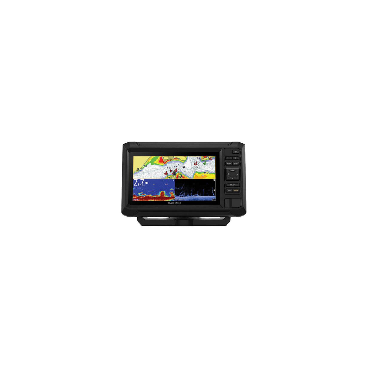 Garmin 0100259301 Echomap™ 7" UHD2 72CV Chartplotter/Sonar, w/GT20-TM Transducer & Worldwide Basemap