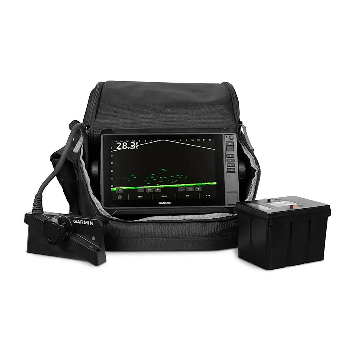 Garmin ECHOMAP UHD2 93SV LIVESCOPE+ ICE FISHING BUNDLE - 010-02688-35 - image 4