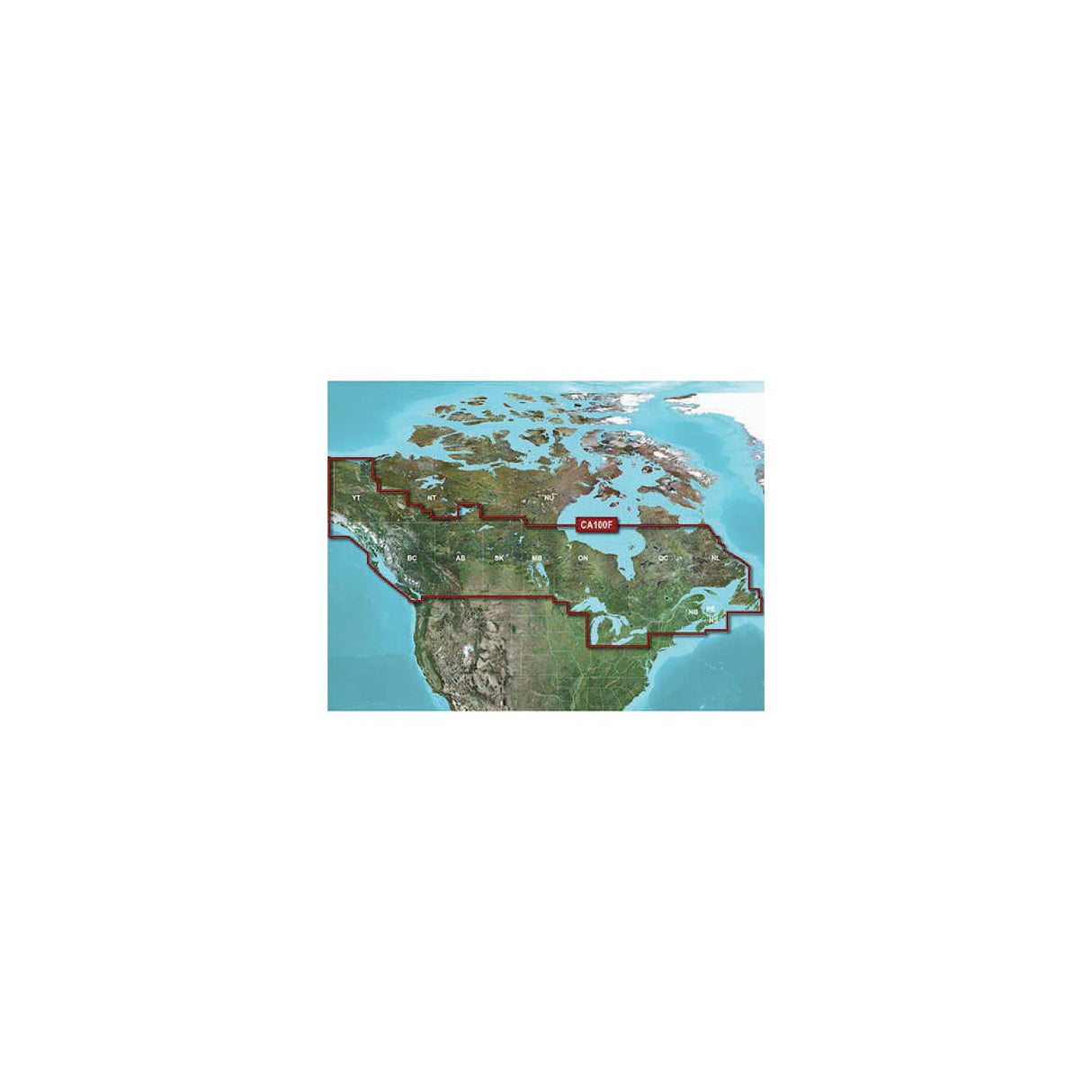 Garmin 0101080092 Bluechart® G3 Updates For Garmin With Pre-Loaded Charts, Canada Inland Maps, microSD™/SD™
