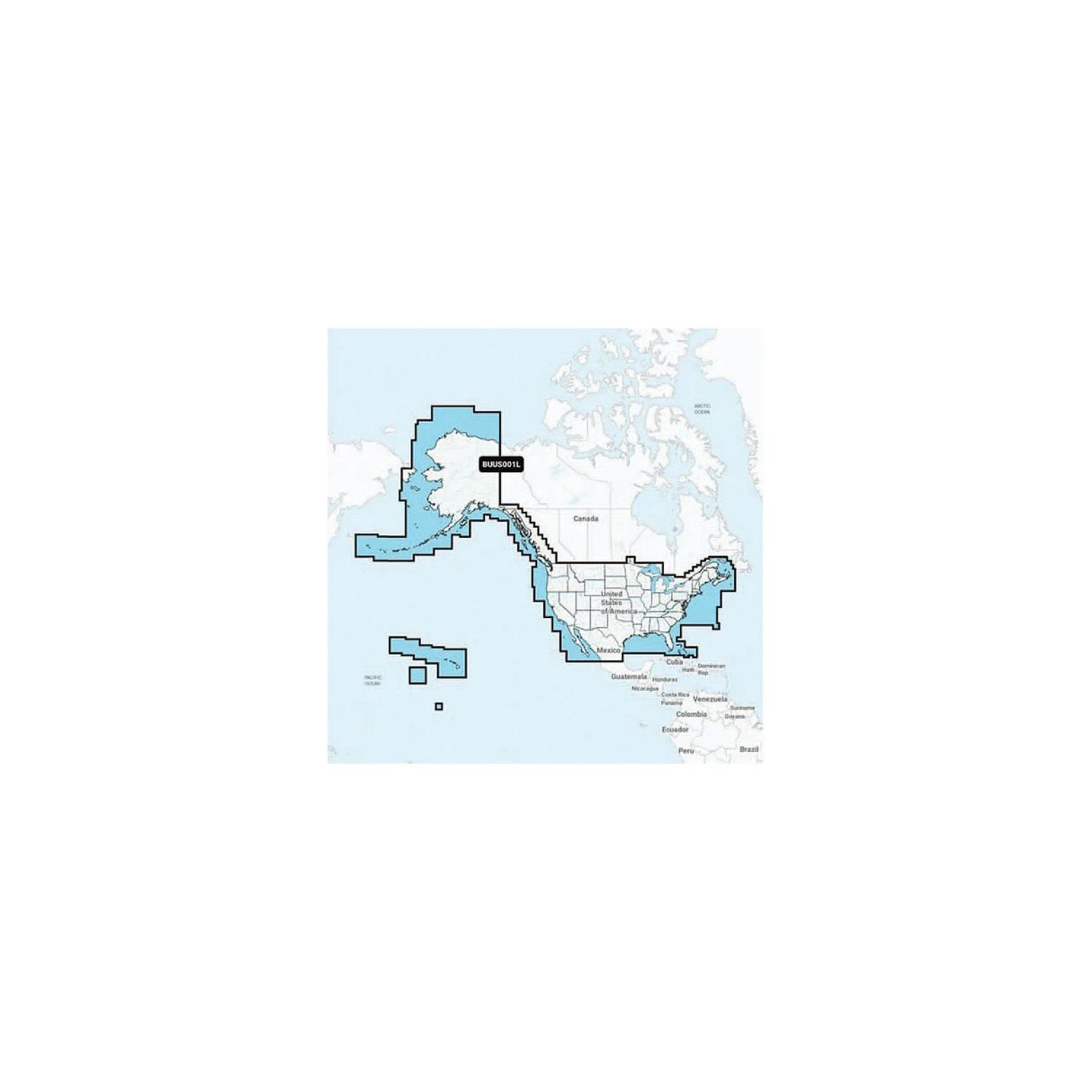 Garmin 0101317700 Navionics+™ Updates For Garmin With Built-In Charts, U.S. & Coastal Canada, microSD™/SD™