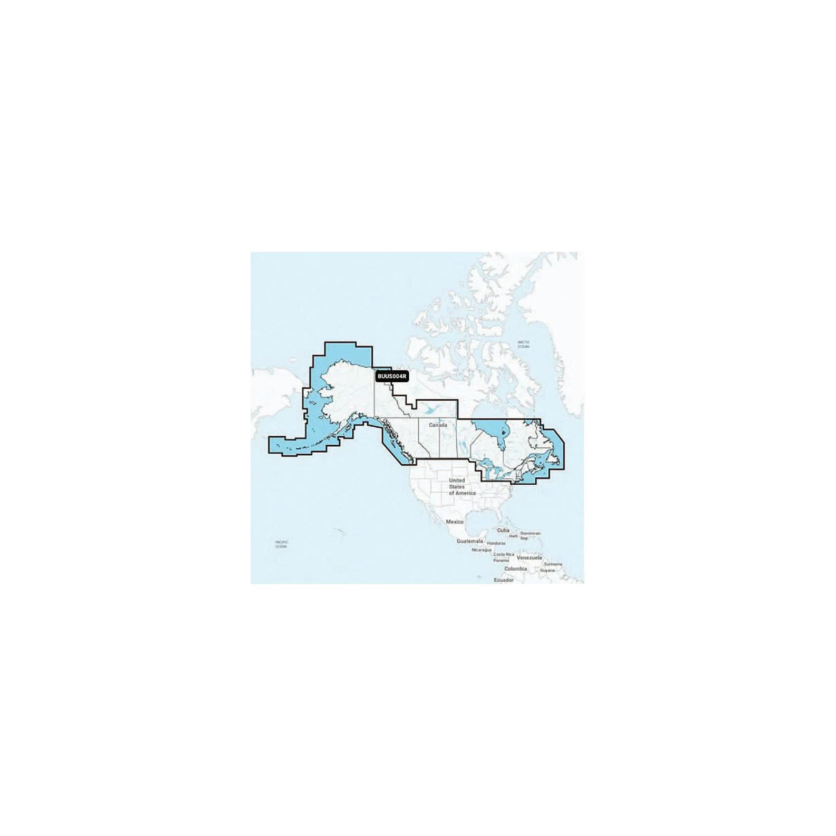 Garmin 0101318000 Navionics+™ Updates For Garmin With Built-In Charts, Canada & Alaska, microSD™/SD™
