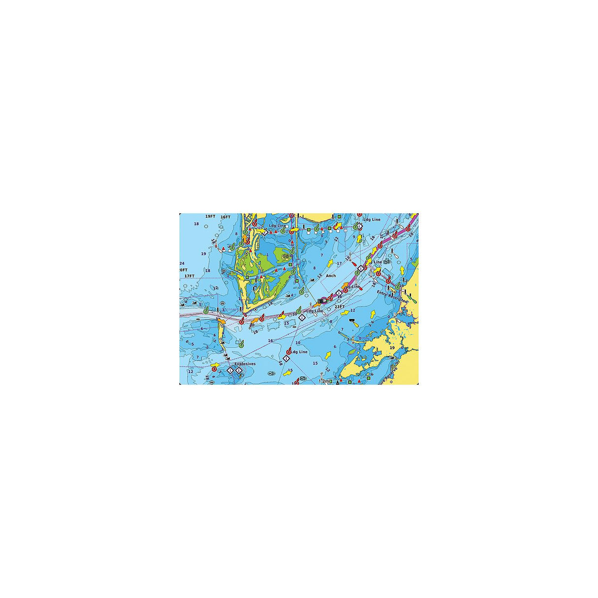 Garmin 010C129120 Navionics+™ Chart, U.S. East