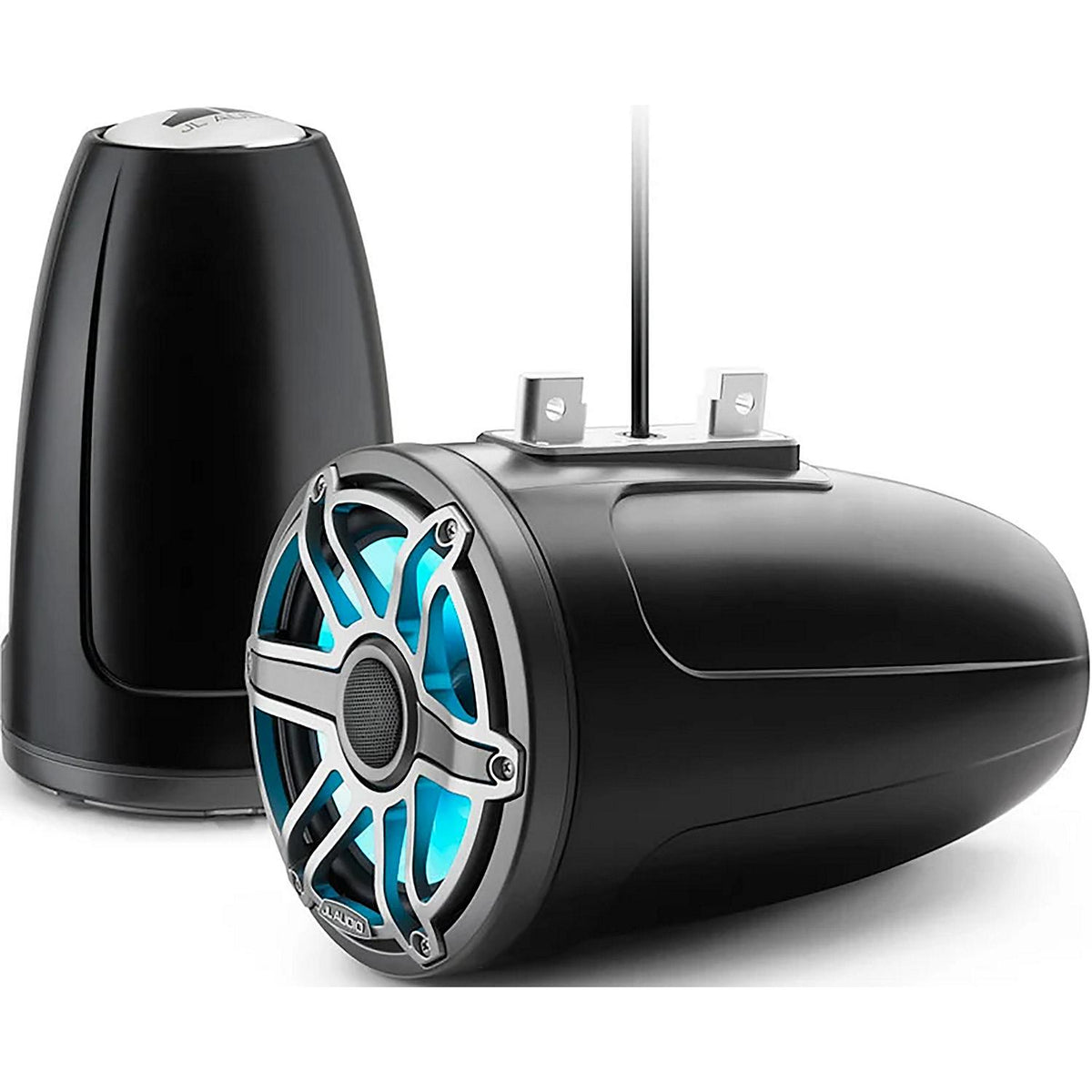JL Audio 0100308800 M6 Enclosed Tower Speakers, Titanium Sport, Transflective™ LED Lighting, Enclosed System, 7.7" - image 1