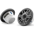 JL Audio 0100309100 M6 Marine Speakers, Titanium Sport, No Transflective™ LED Lighting, No Enclosed System, 6.5" - image 1