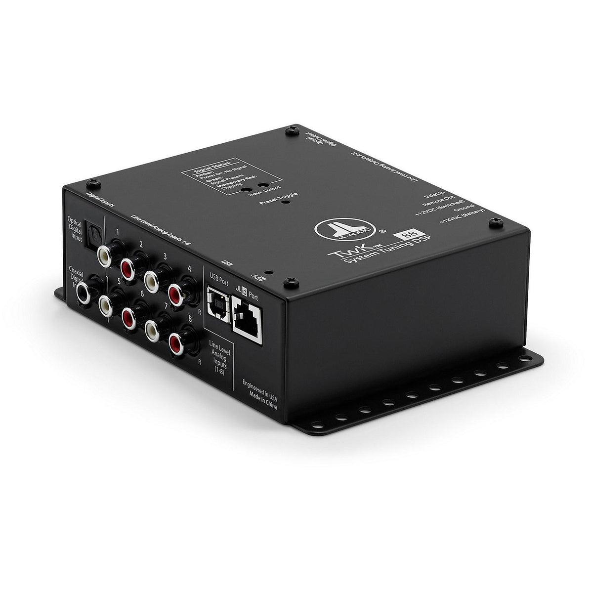 JL Audio 010-03166-00 TwK® System-tuning DSP Processor with 8-input and 8-output Channels (TwK-88) - image 4