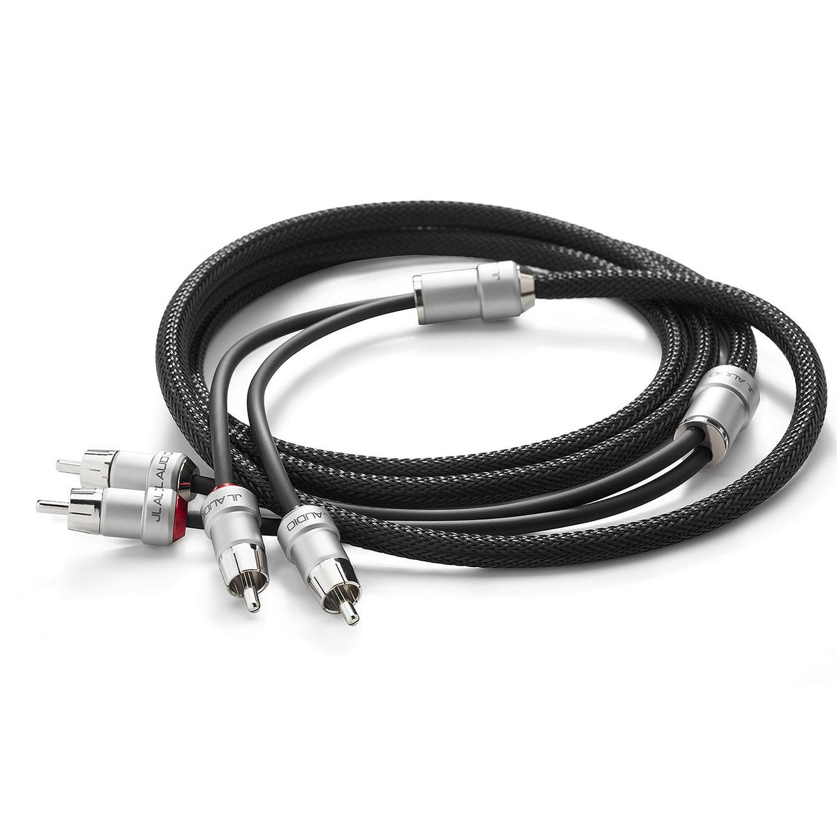 JL Audio 010-13548-00 Premium Audio Interconnect 2-channel, 6' (XE-BLKAIC2-6) - image 1