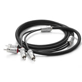 JL Audio 010-13548-00 Premium Audio Interconnect 2-channel, 6' (XE-BLKAIC2-6) - image 1