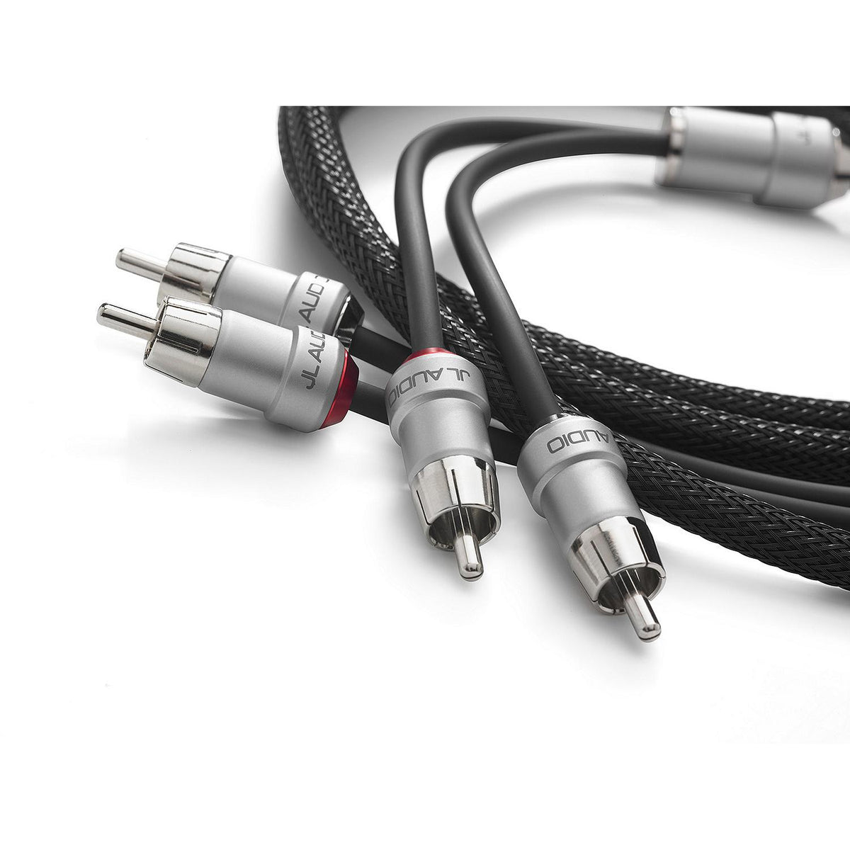 JL Audio 010-13548-00 Premium Audio Interconnect 2-channel, 6' (XE-BLKAIC2-6) - image 2