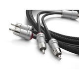 JL Audio 010-13548-00 Premium Audio Interconnect 2-channel, 6' (XE-BLKAIC2-6) - image 2