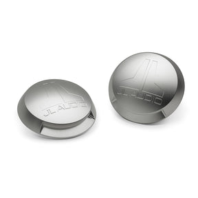 JL Audio 010-13700-00 Enclosed Speaker System Light Caps For 8.8" Enclosed Tower Speakers (Pair) (M-LCB-C-W) - image 1